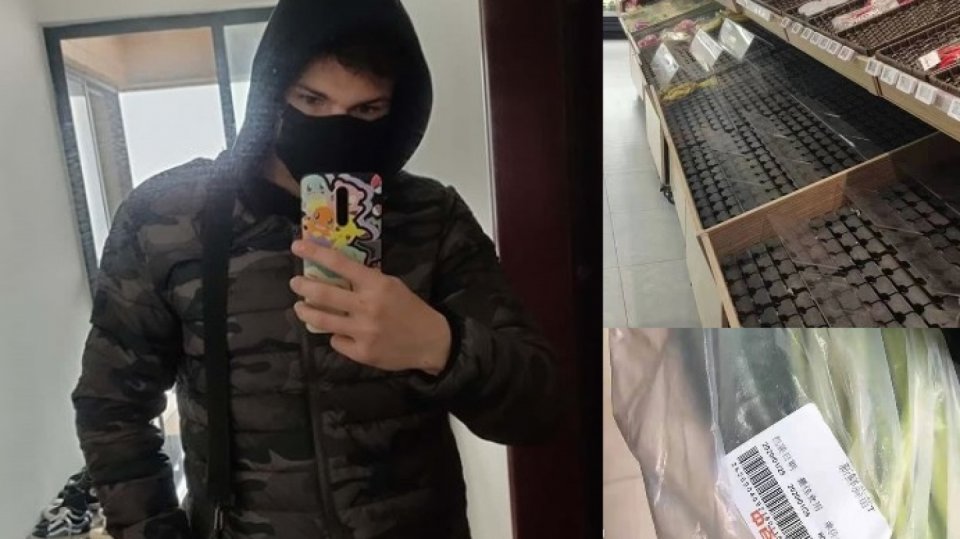 Český student Daniel uvízl v ohnisku nákazy